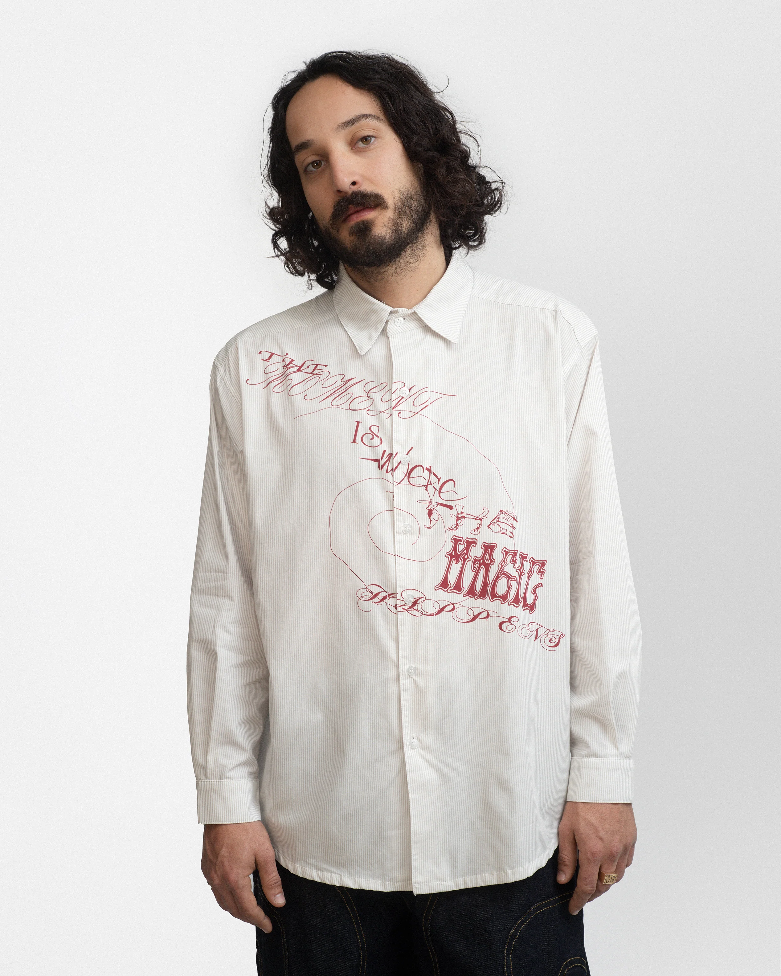 BE HERE NOW! BUTTON UP - Image 5