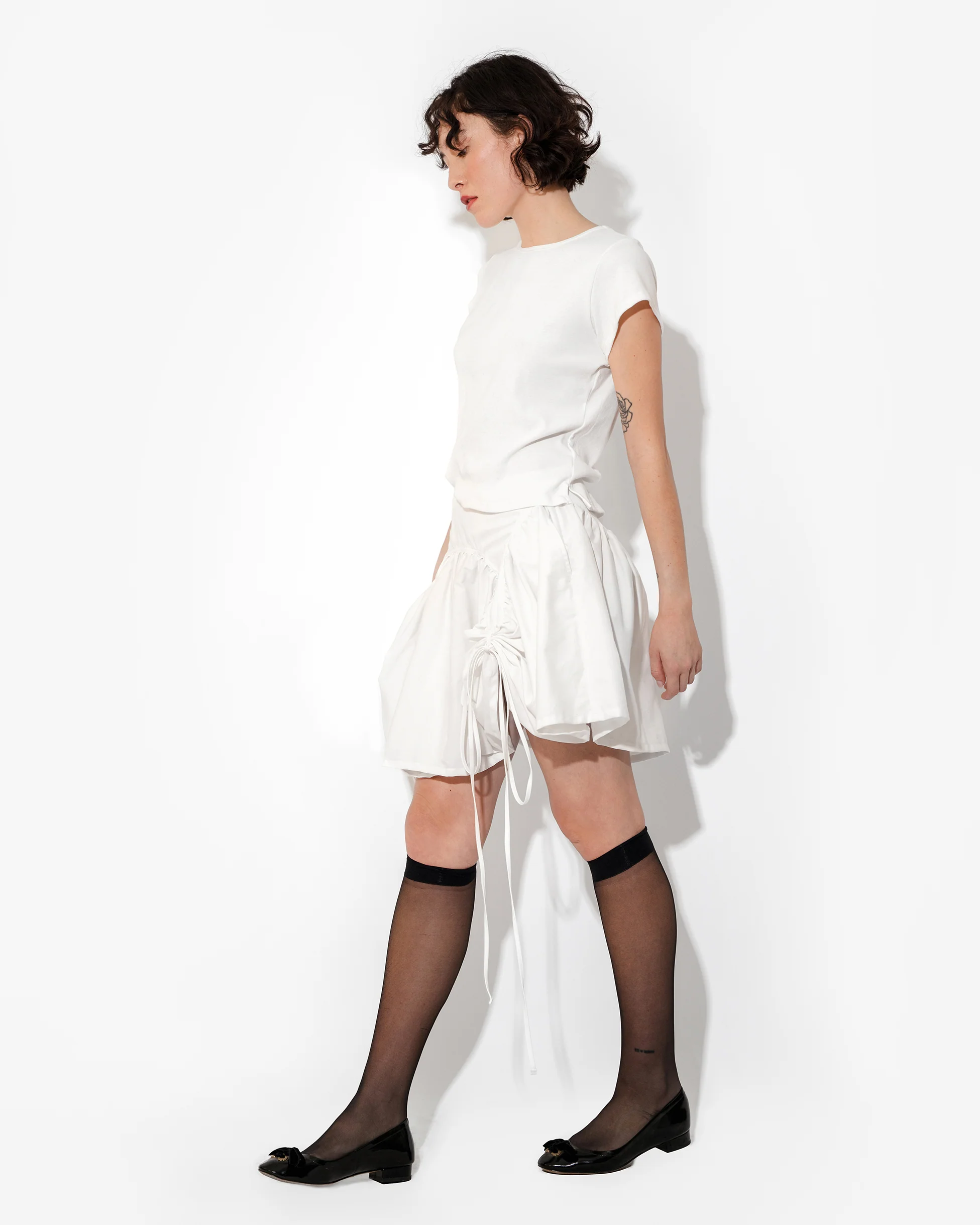 BUTTERFLY SKIRT IN LILY WHITE - Image 3