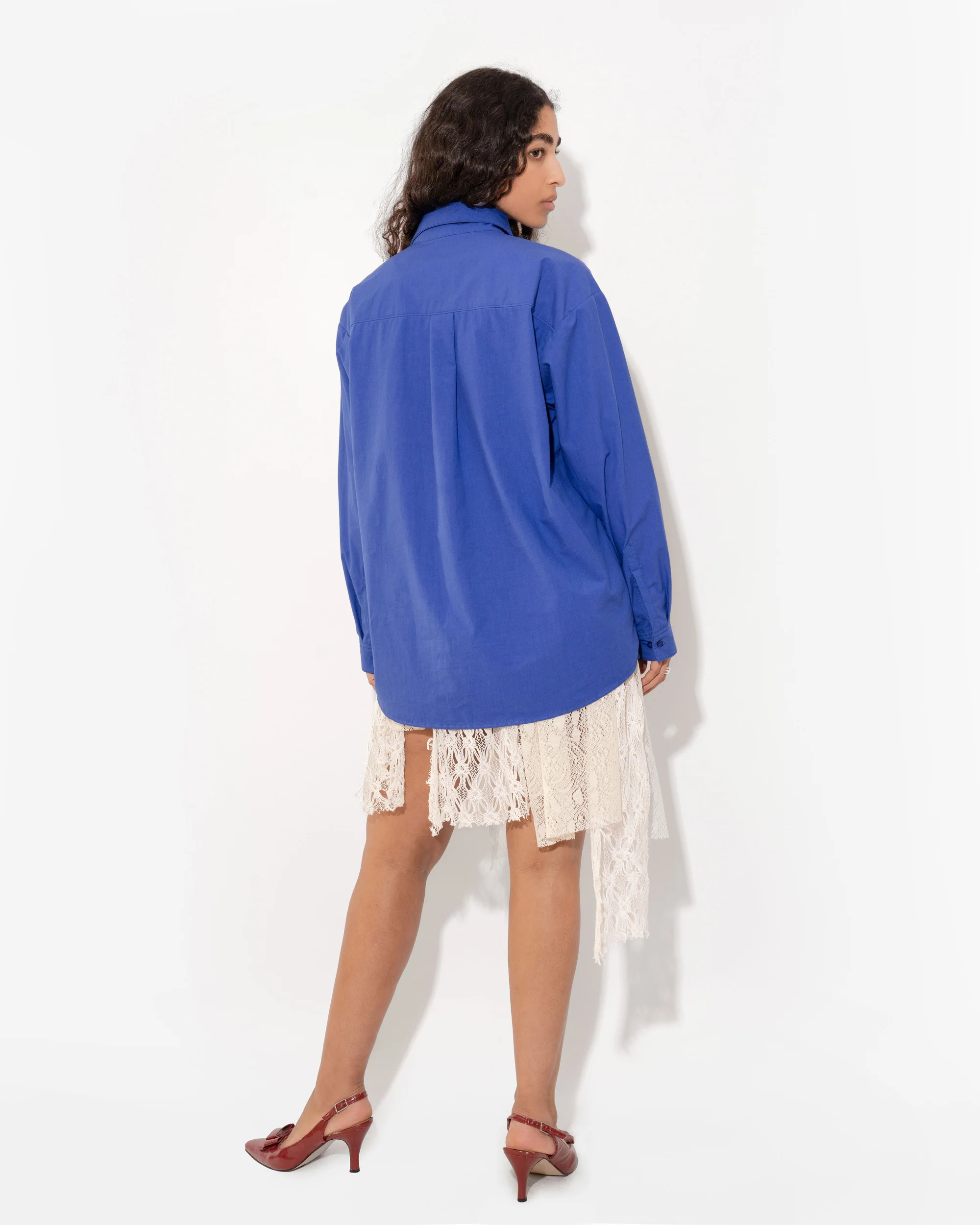 COSMO BUTTON UP IN LAPIS - Image 5