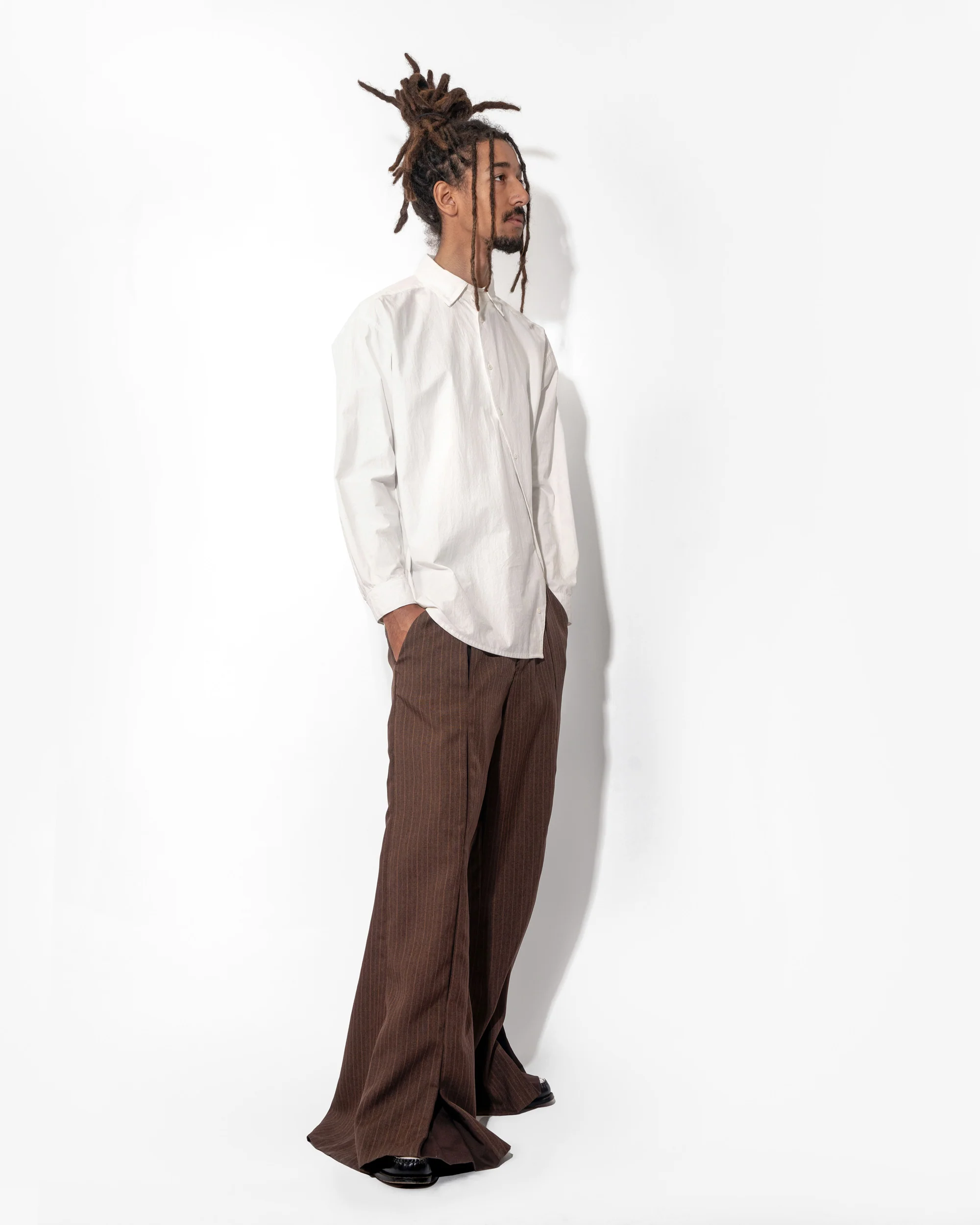 COSMO BUTTON UP IN LILY WHITE - Image 3