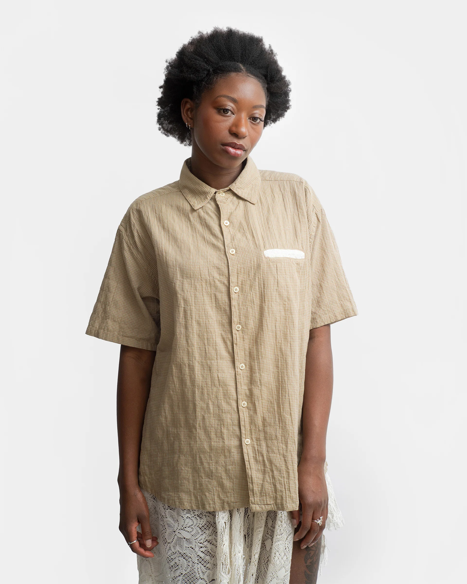 LUCKY BUTTON UP - Image 4