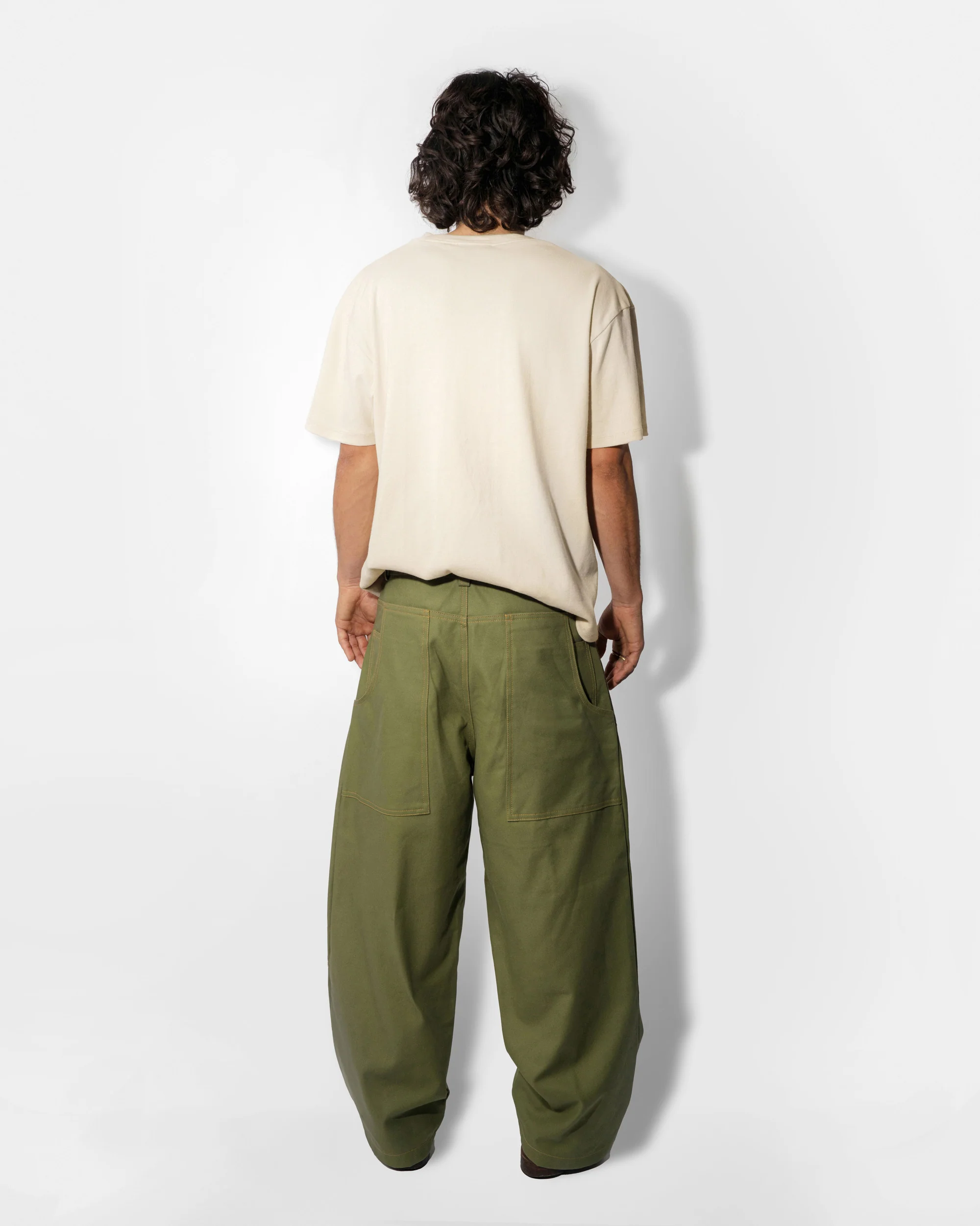 LEO TROUSERS IN MOSS - Image 5