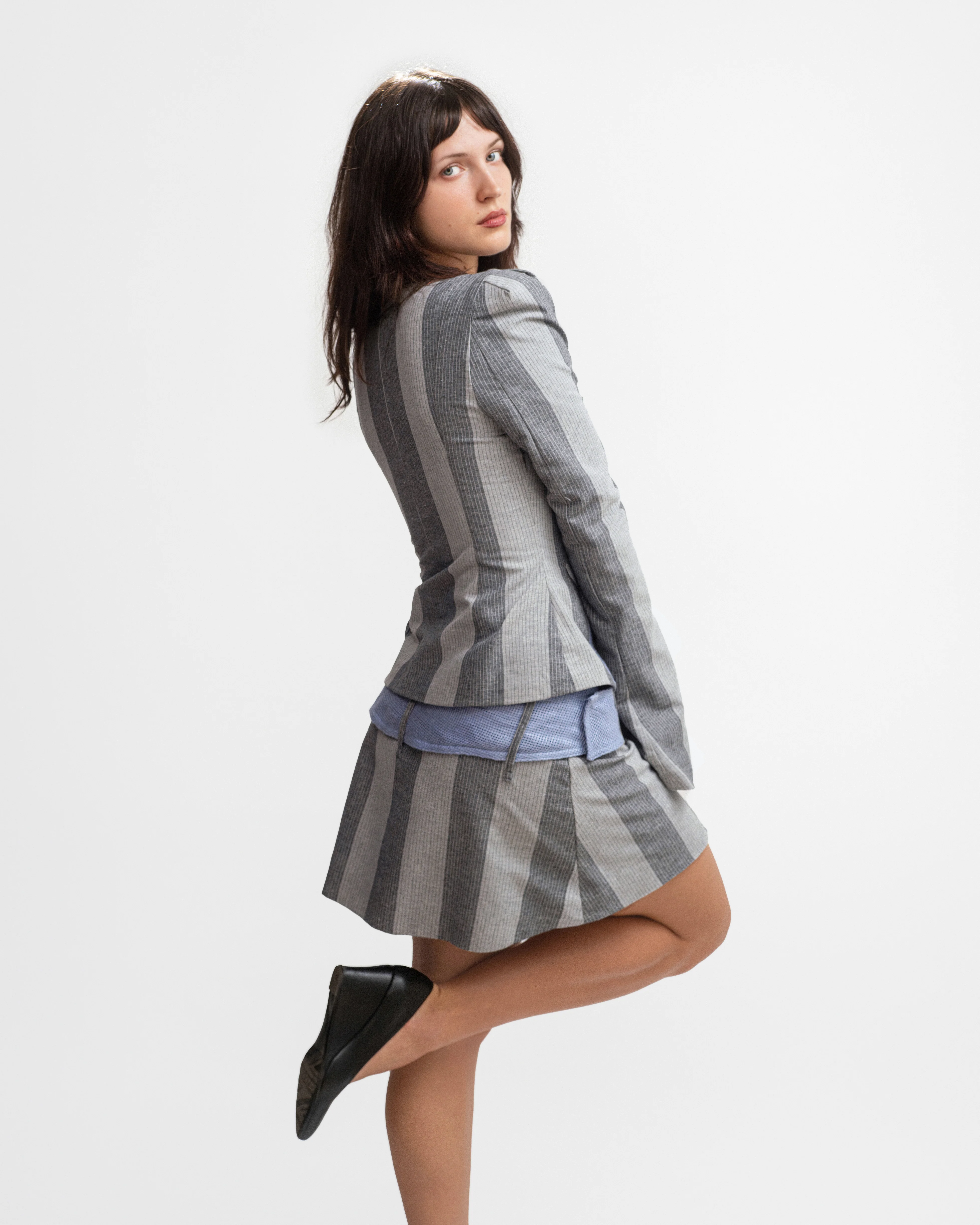 PERFECT MINI IN ORCHID STRIPE - Image 4