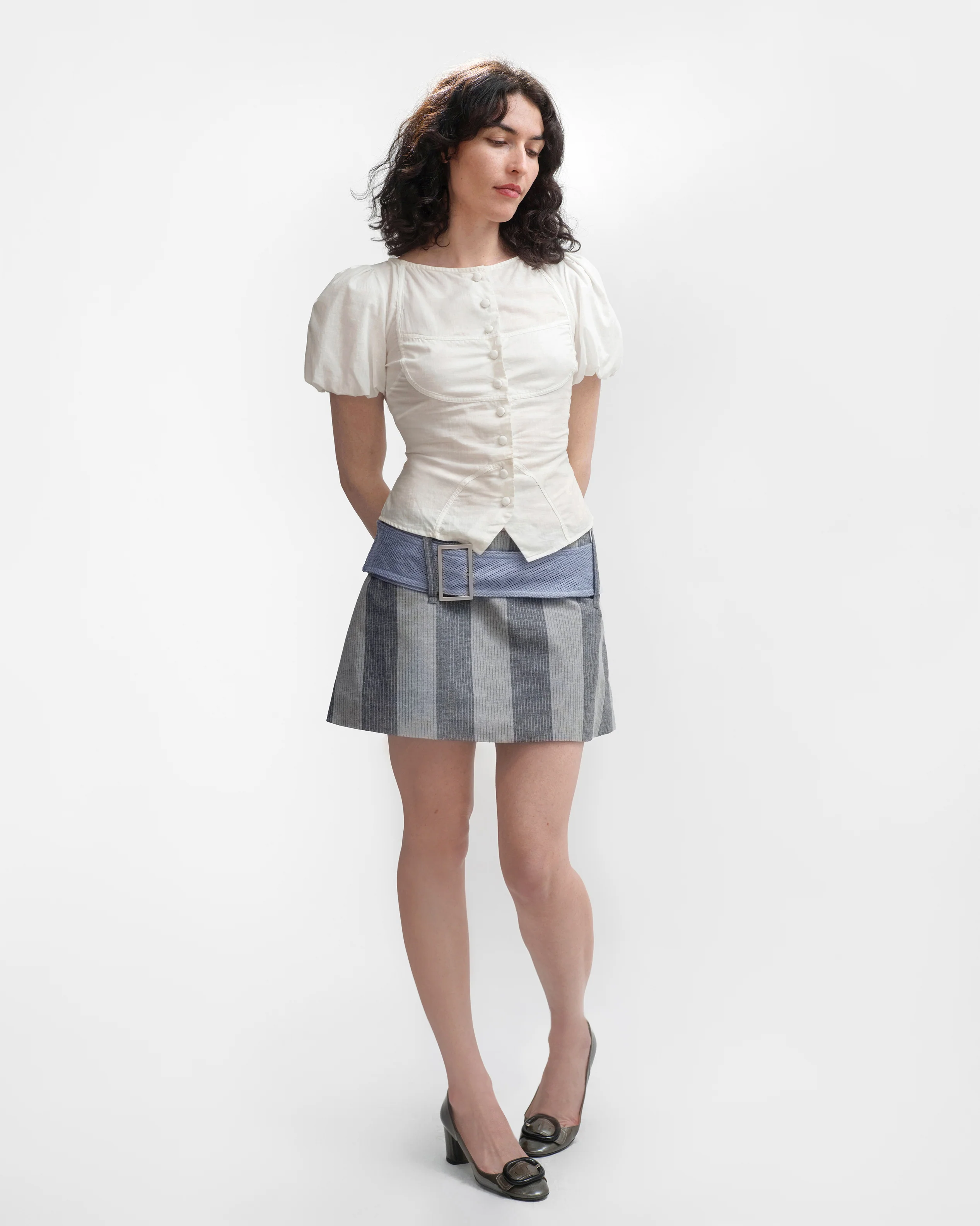 PERFECT MINI IN ORCHID STRIPE - Image 5