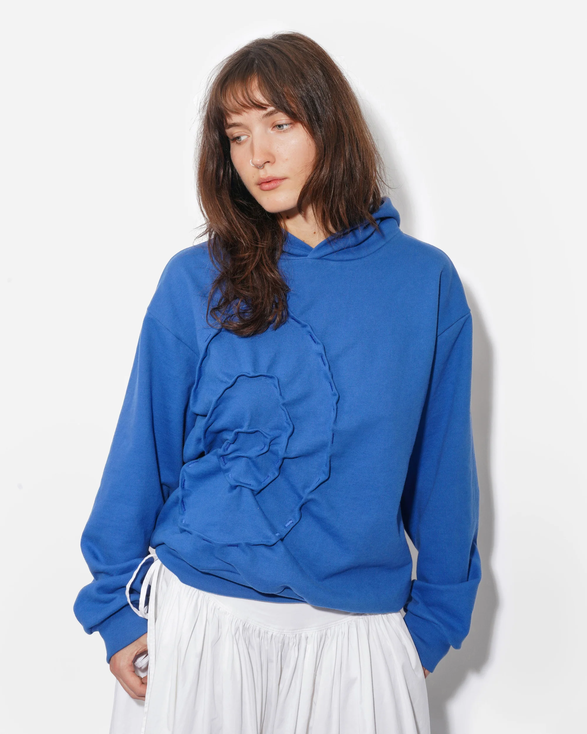 RIPPLE HOODIE IN LAPIS - Image 6