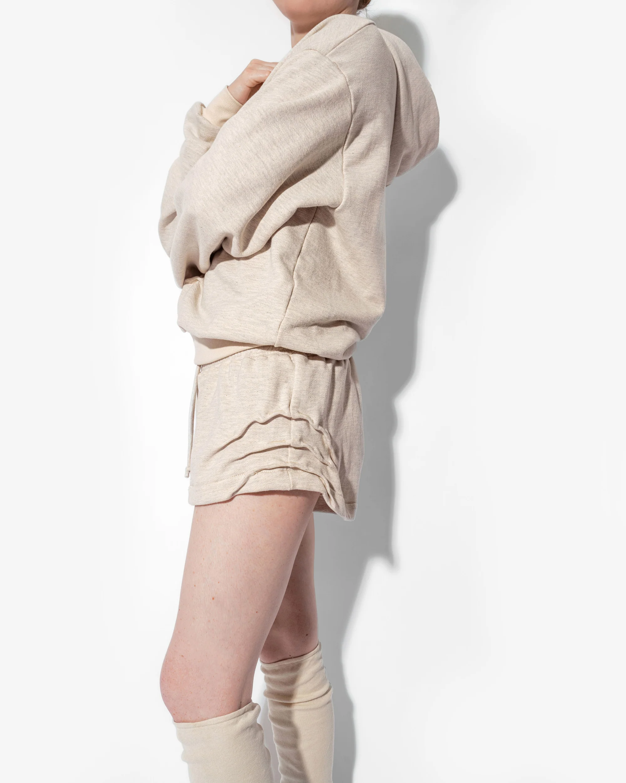 RIPPLE SHORTS IN OAT - Image 4